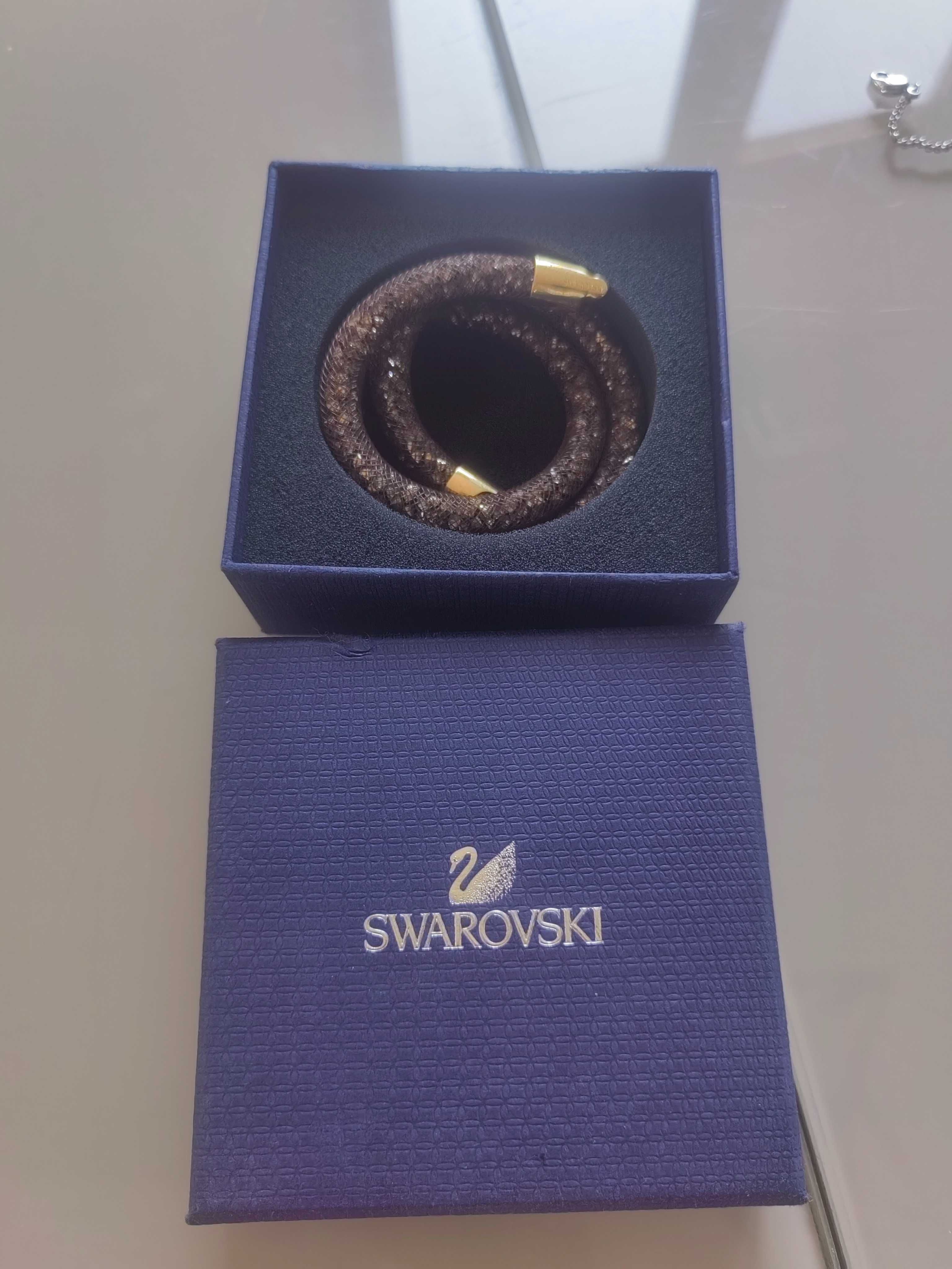 Swarovski 2 в 1 гривна и колие