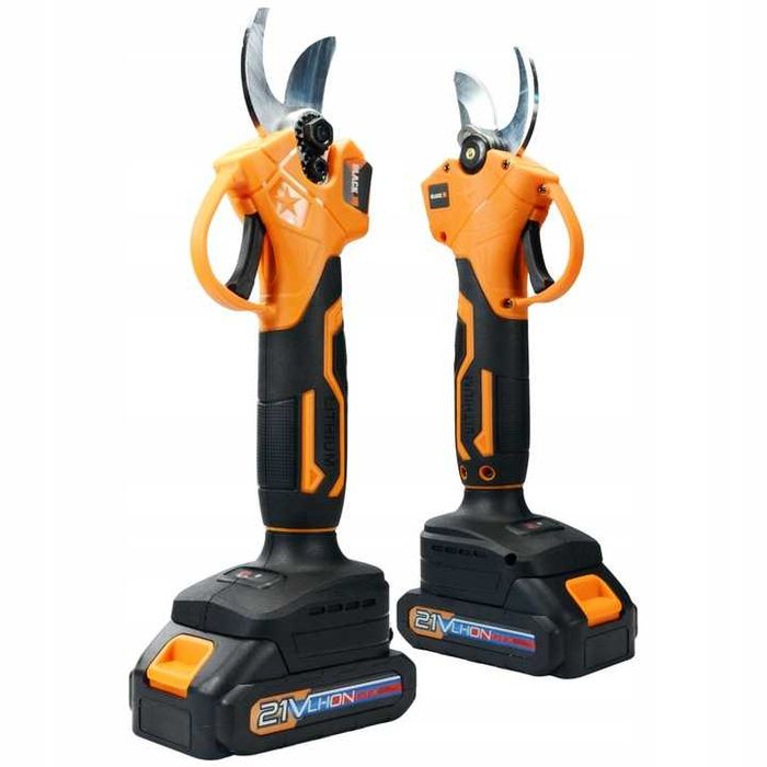 Foarfeca electrica taiat vita de vie crengi 2 baterii 21V 2Ah (53820)
