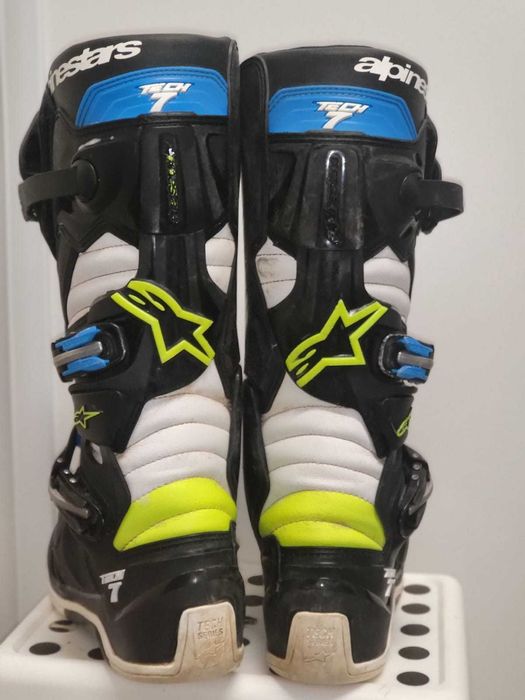 Cizme MX/Enduro Alpinestars Tech 7 Yellow/Black [42]