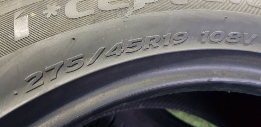 Anvelope 2x275 45 19 hankok iarnă dot 19 mm 4.7