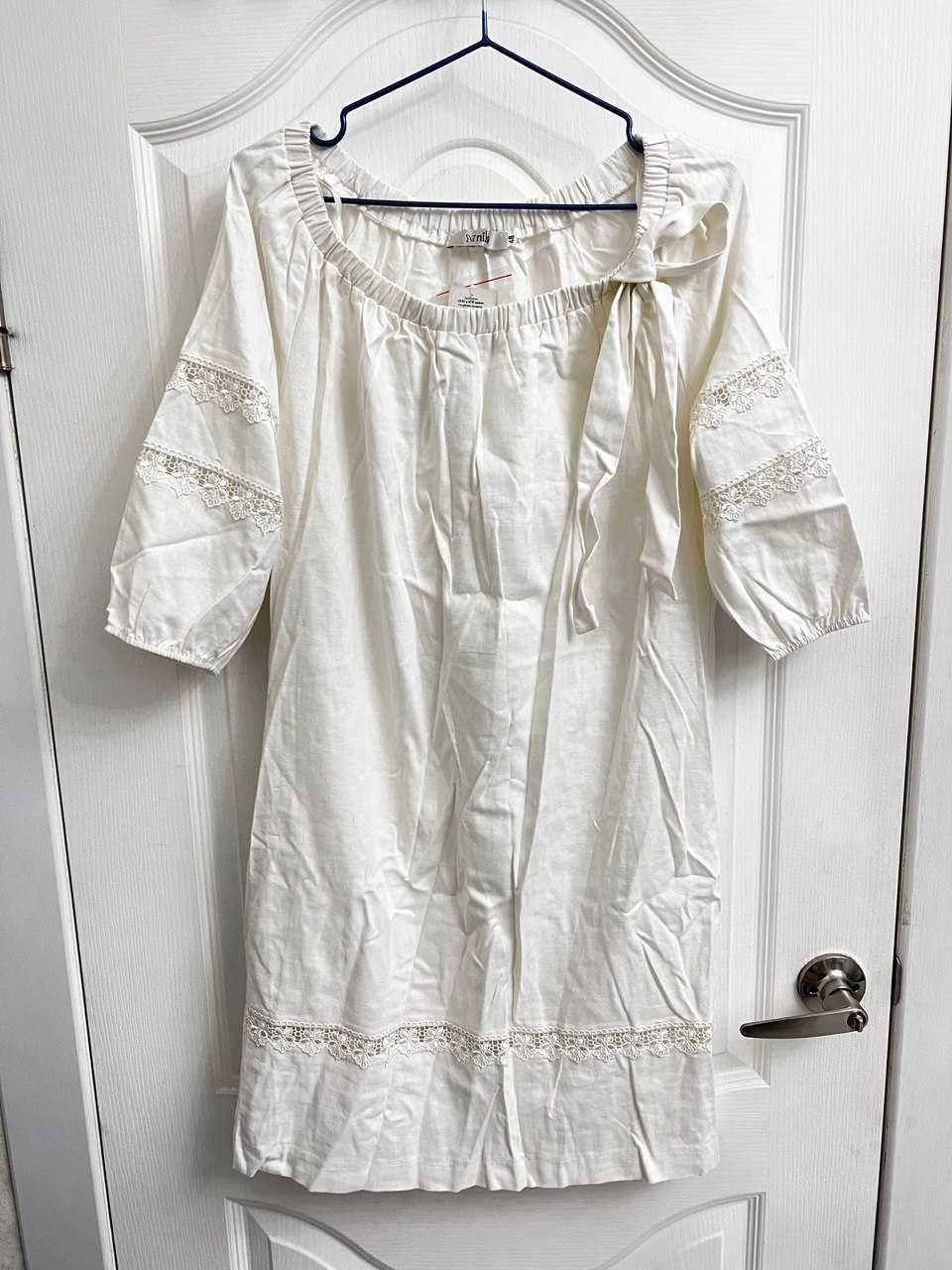Новые летние сарафан /платье H&M, хлопок /лен, размер 46/50