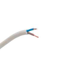 Cablu electric liţat MYYM, 2x0.75 mm, alb, calitativ, FACTURĂ+GARANŢIE