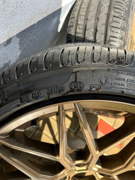 Vandi roti Bmw F10 pirelli fun flat