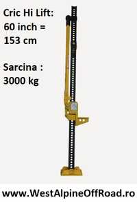 Cric Hi Lift Off Road Farmjack - 60 inch - 153 cm - Sarcina 3000 kg