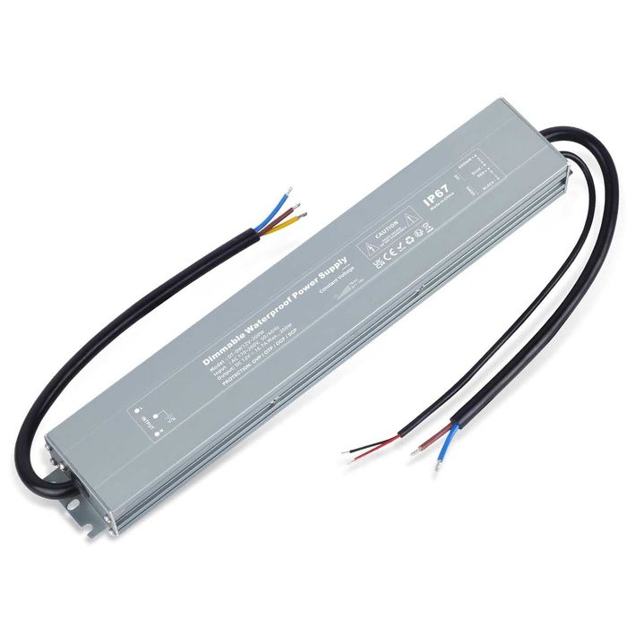 Driver LED 12V 200W Dimmabil IP67 Transformator Exterior