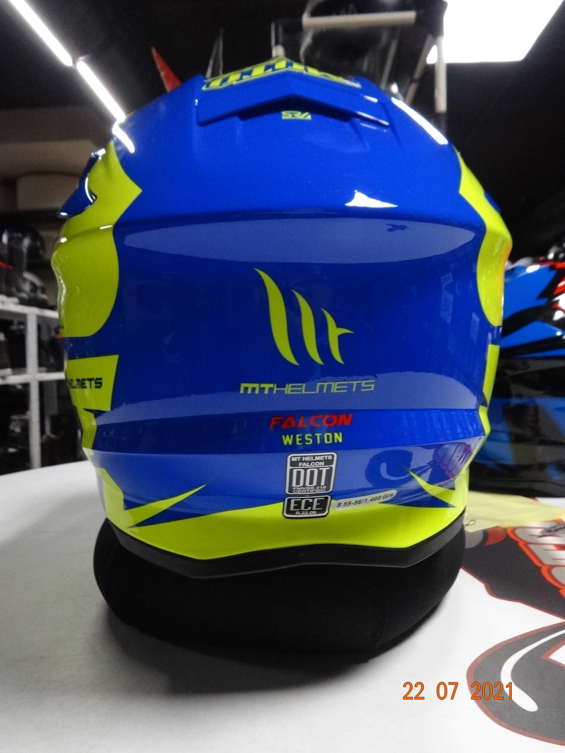 НОВО! Кросови каски MT Helmets Falcon различни разцветки мотокрос