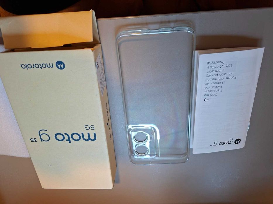 Motorola Moto G35, RAM 4GB+4GB, 256 GB  - в  Отлично състояние
