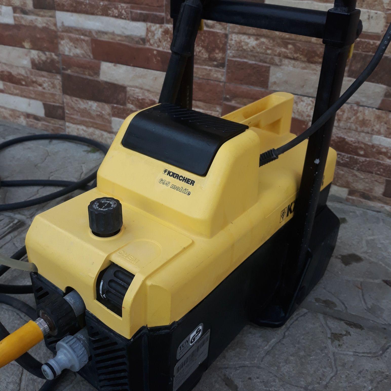 Водоструйка Karcher 695 Mobile Мет.Глава Супер Силна Машина