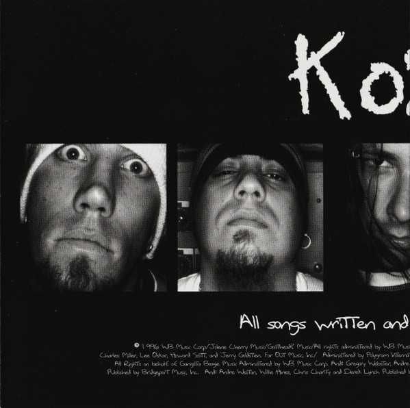 CD Korn - Life Is Peachy 1996