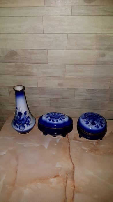 set porțelan cobalt Midalux