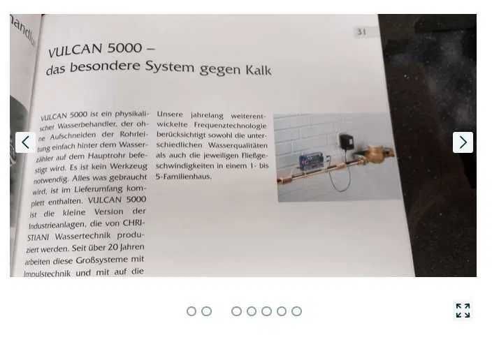 Accesoriu protectie instalatie si aparatura anticalcar VULCAN 5000