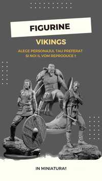 Idei cadouri-figurine seria Vikings- de colectie