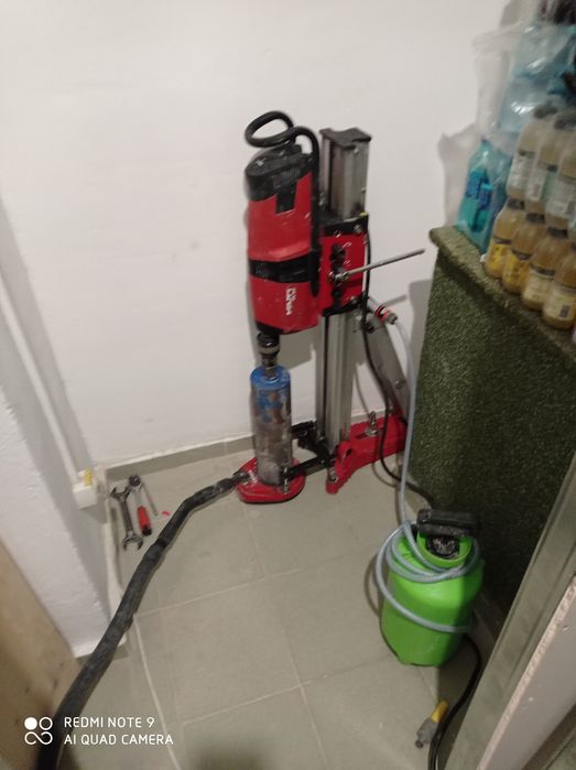 Gaura carotă AC CENTRALA HOTĂ  Aierisire BETON  AIERISIRE cu aspirato