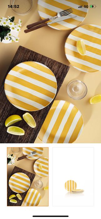 Чинии Kütahya porselen 4 бр