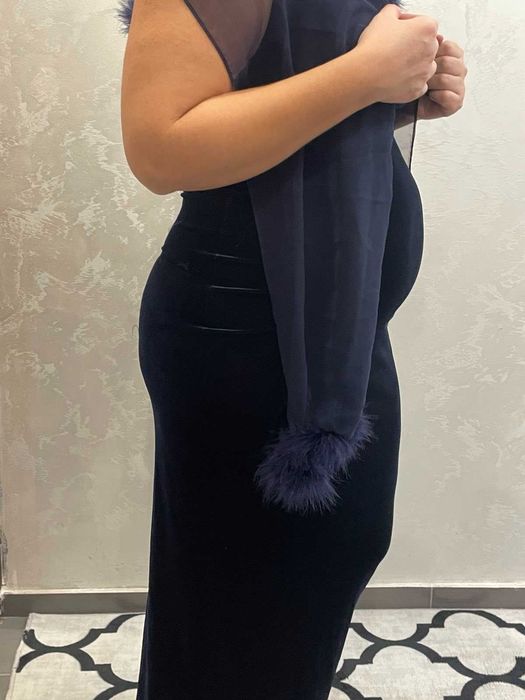 Официална рокля велур