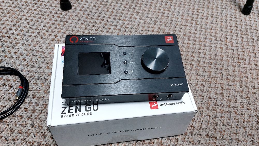 Продам звуковую карту Antelope ZenGo (Type-C) с цифровым аудио процесс