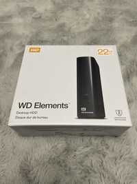 Hard disk extern Western Digital WD Elements 22TB Desktop USB 3.0