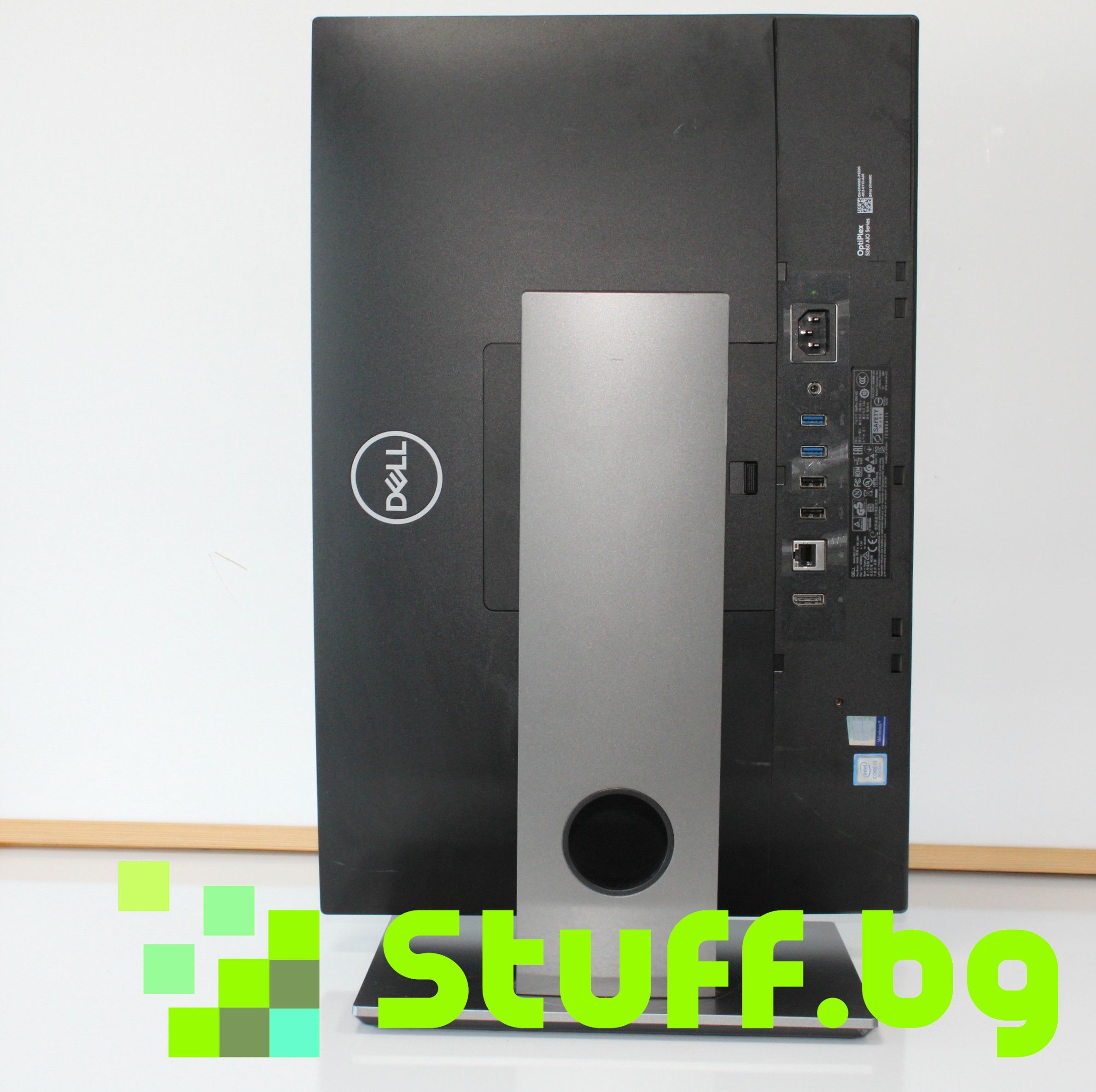 Компютър Dell OptiPlex 5260 All-in-One i3-8100/8GB RAM/128GB SSD
