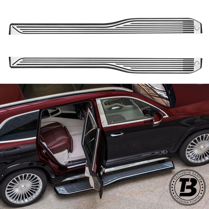 Praguri Aluminiu Electrice compatibile cu Mercedes GLS X167