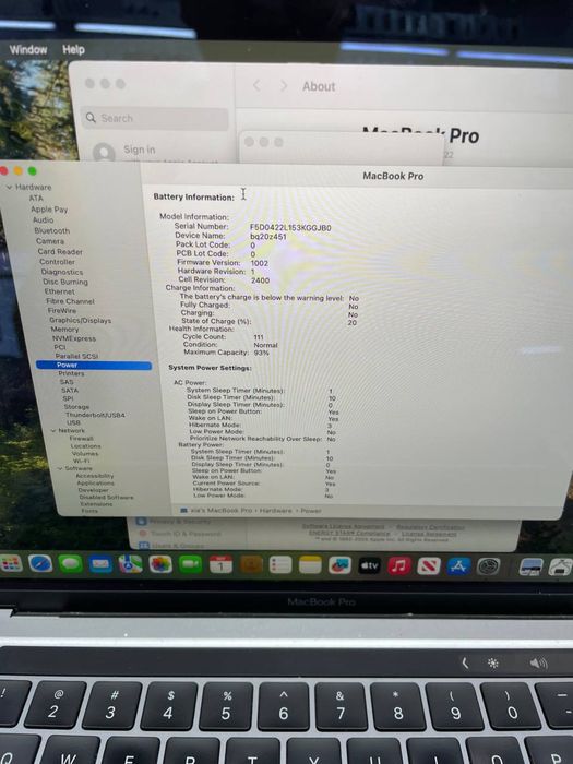 Macbook pro 2022 M2 8/512 4ta bor !!!