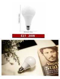 Bec LED E27/20W/230V 3000K , Cel mai puternic bec led cu filament E27