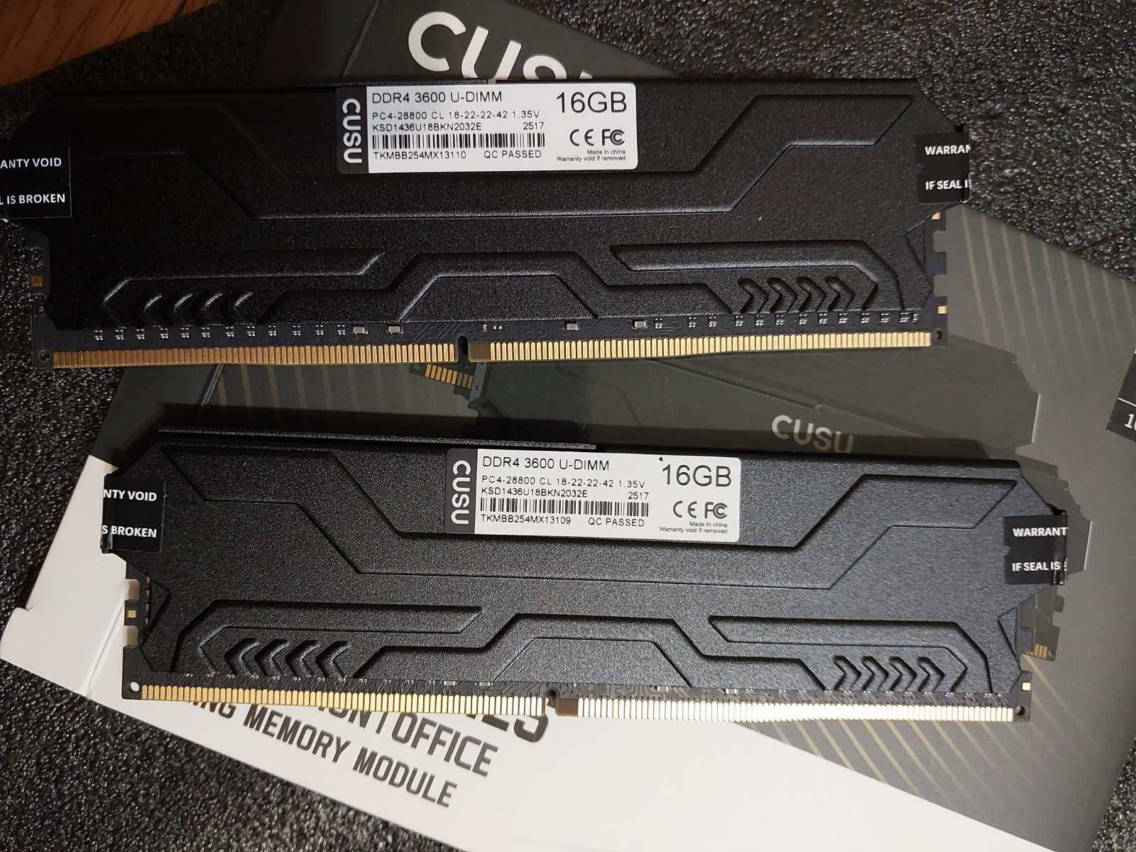 32GB DDR4 Patriot Viper, 3600Mhz, CL18