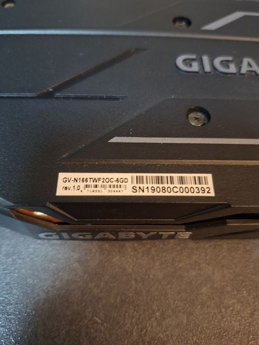 GTX 1660 Ti 6GB Gigabyte