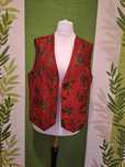 Vestă vintage Basler-brocart floral,mărimea 44-XXL, nunta, botez