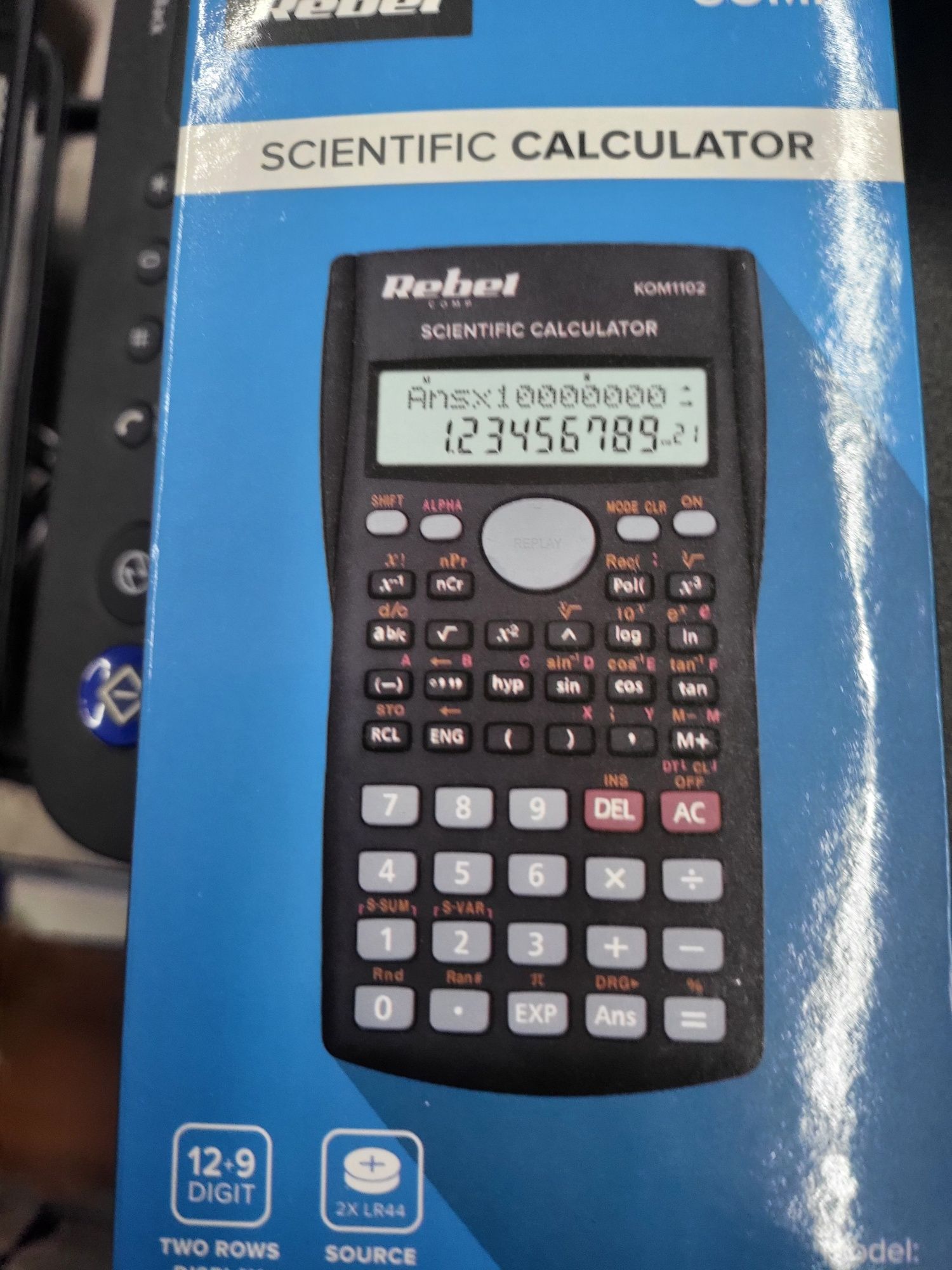Calculator stiintific 9/12 digit sc-200 rebel