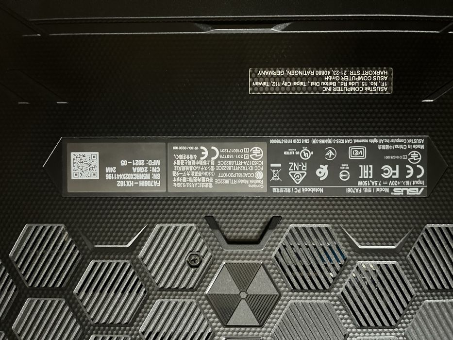 ASUS TUF Gaming A17