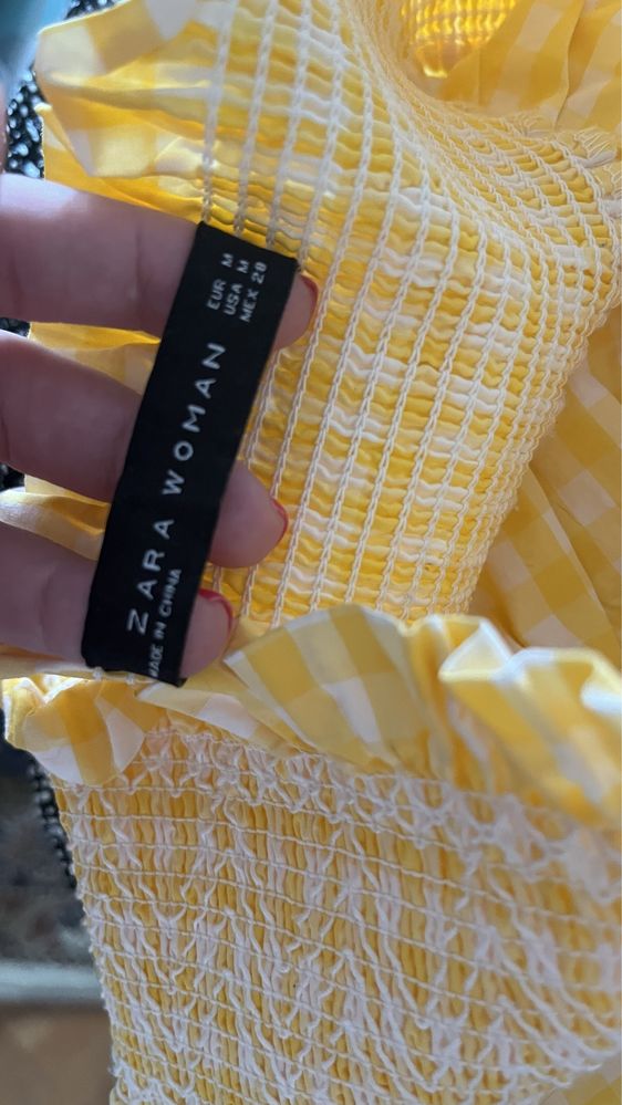 Сет пола и бюстие Zara/Зара ново