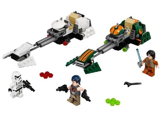 Vand Lego Star Wars Ezra's Speeder Bike 75090