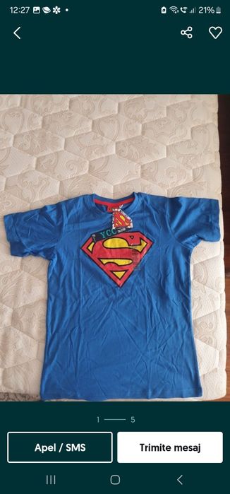 Lichidare stoc tricouri copii Superman