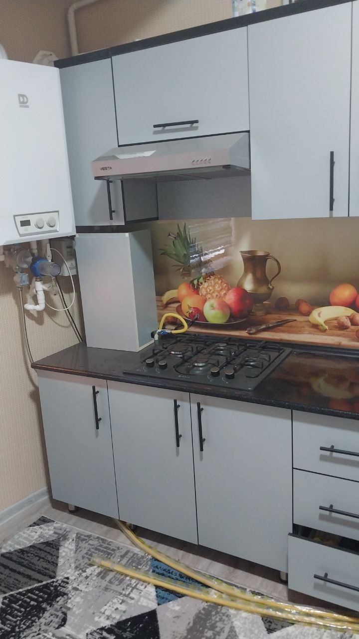 Квартира янги гиштли дом