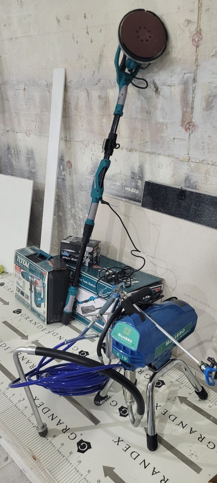 Краскопульт безвоздушный распылитель компрессор шлифмашинка в аренду
