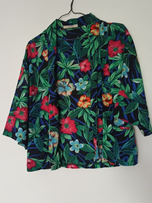 Blazer cu imprimeu floral