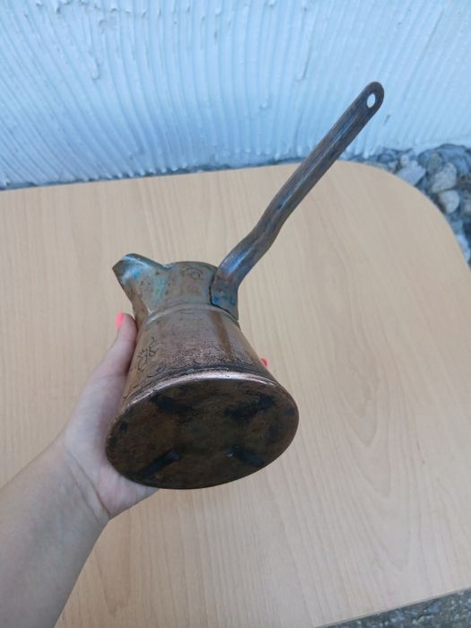 Старо бакърено джезве