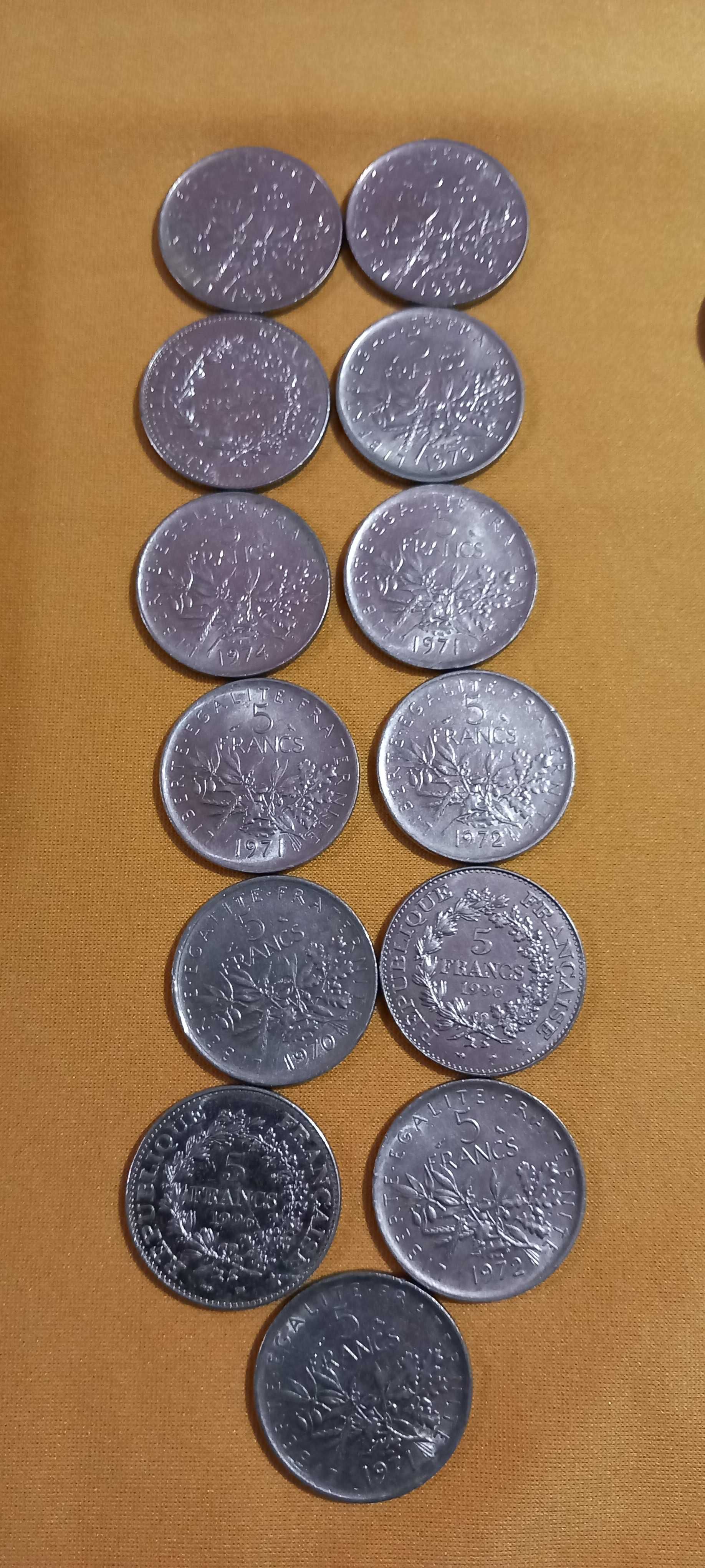 Monede franta  rare
