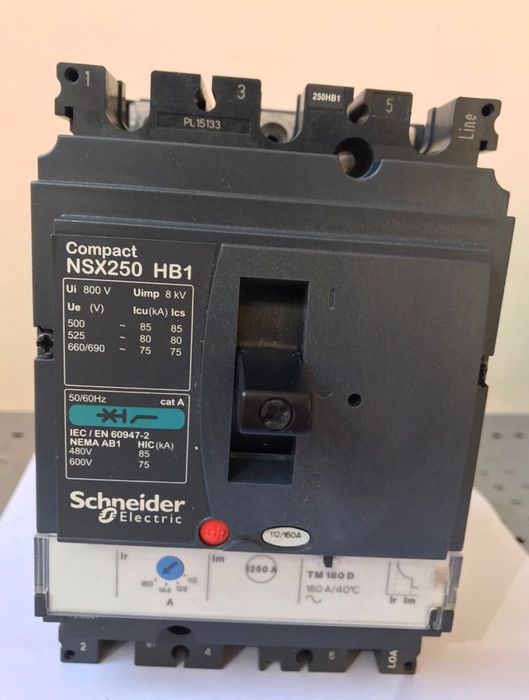 Прекъсвачи Merlin Gerin и Schneider Electric Compact NSX 250HB1