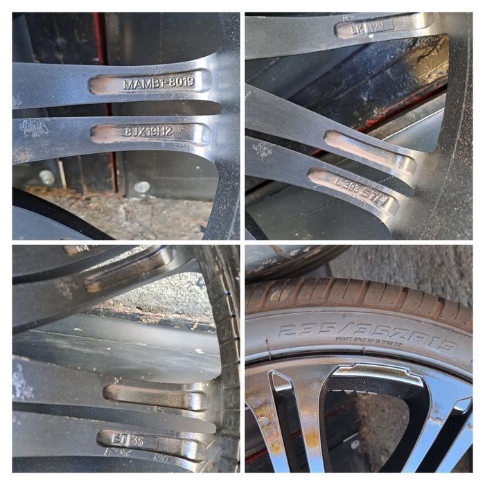 19" 5Х120мм БМВ с гуми 235/35/19, 5X120mm BMW