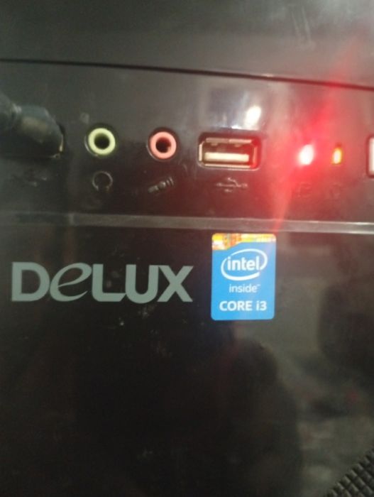 PC Delux I3 +monitor 27"