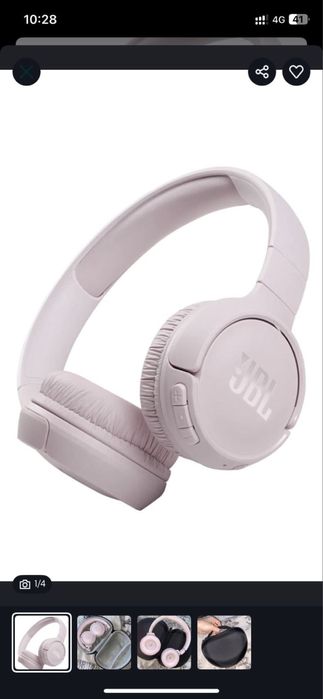 Наушники JBL Tune 510BT розовый