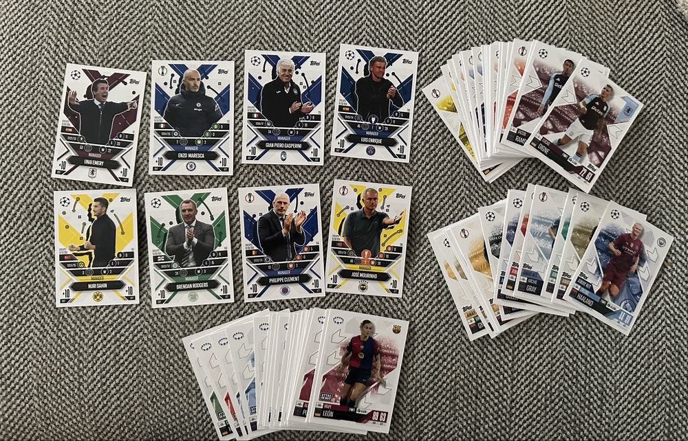 130 Cartonse Unice Topps Match Attax Extra 2024/2025