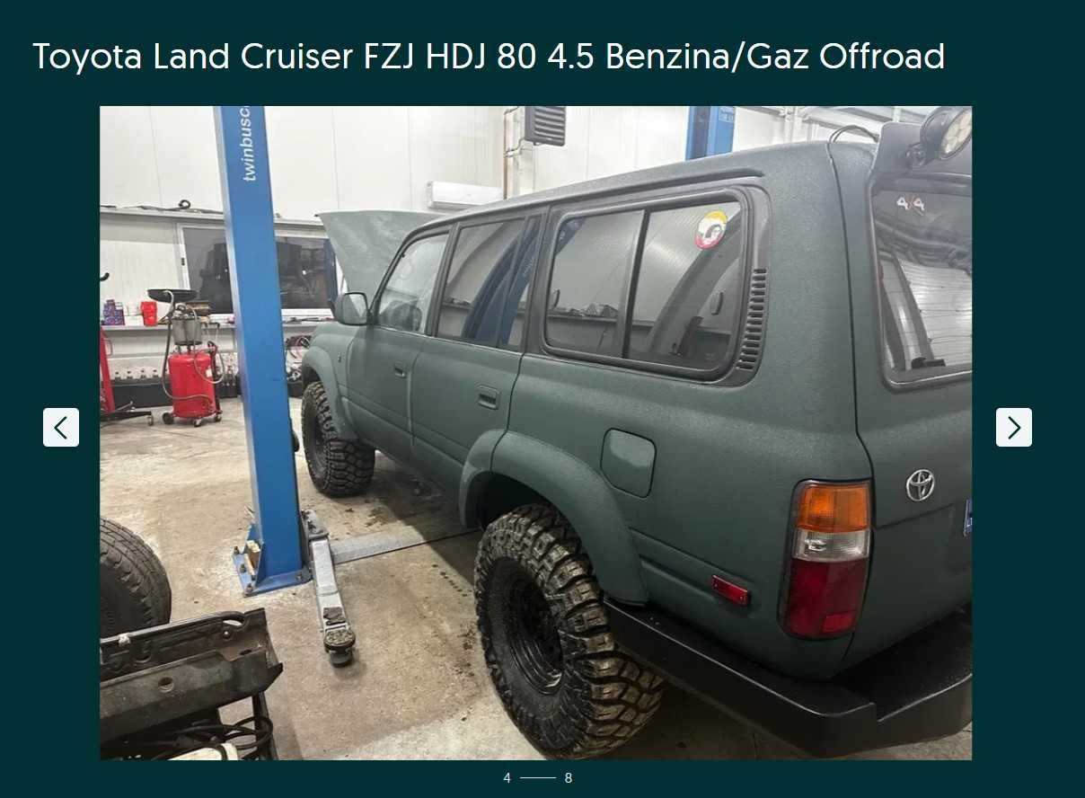 TOYOTA LandCruiser FZJ80