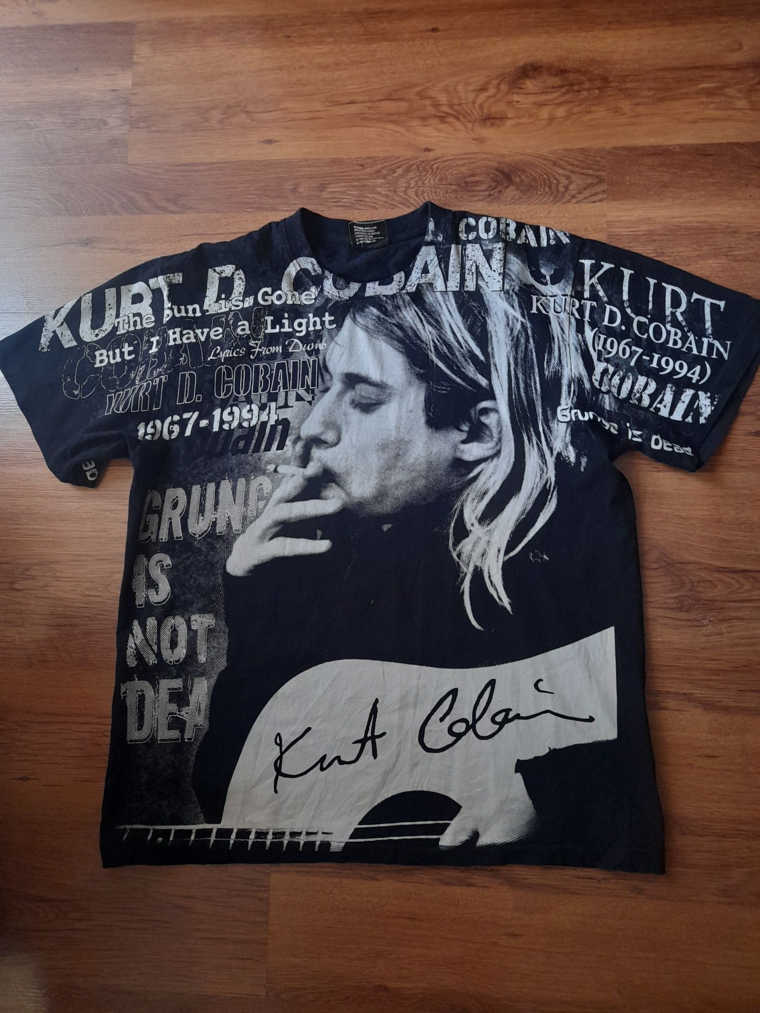 Nirvana Kurt Kobain мъжка ретро тениска XL размер.