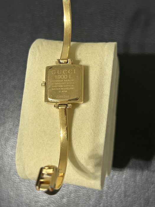 Ceas GUCCI  placat cu aur