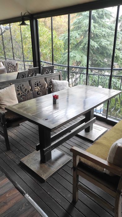 Маси ,пейки ,столове от бук