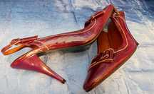 Pantofi piele lacuita