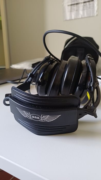 ASA Airclassics HS1 pilot headset căști aviatie