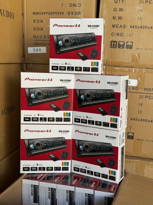 Pioneer Kenwood magnitafon bluetooth rgb usb fleshka | Eng arzon | New